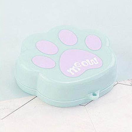 Cartoon Cat Claw Cup Bärbar Silikon Infällbar Hopfällbar Kopp