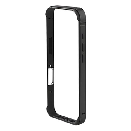 SKALO iPhone 17 COTECi Aluminium Silikone Bumper - Sort