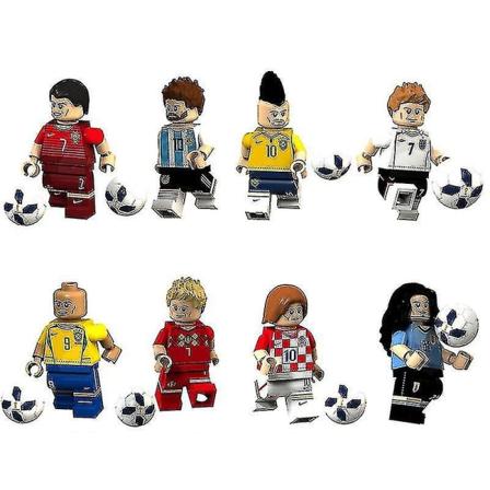 Jalkapallon MM-kisojen tähtihahmo Messi Beckham Ronaldo Assemblin