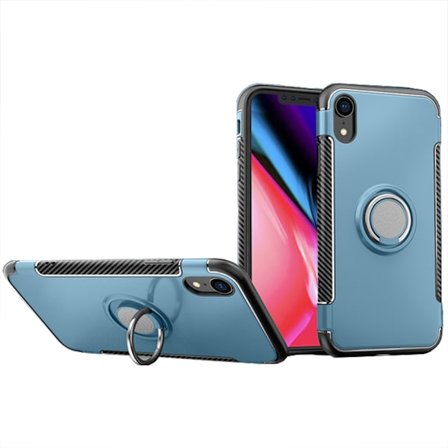 iPhone XR - Skyddsskal med Ringhållare