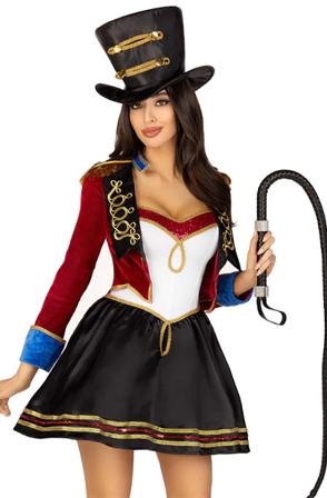 Classic Ringmaster Dress S Rollspel & Maskerad - Blushme.se