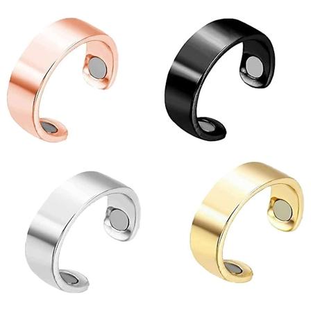4-pakkauksen imusolmukkeen tyhjennyshoidon magneettirenkaat, s dett v t imusolmukkeen tyhjennyshoidon magneettirenkaat, unisex