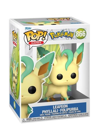 Funko Pop Vinyl Pokemon Leafeon Yellow Funko