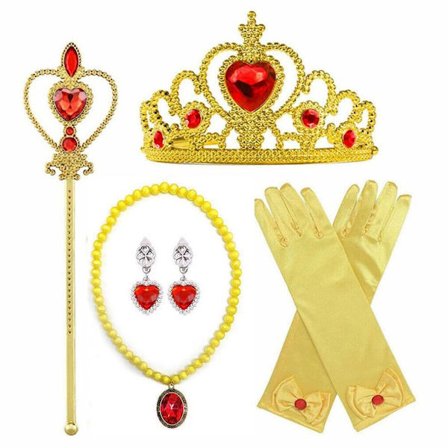 Princess Crown Crown Halsband FÄRG 2 FÄRG 2