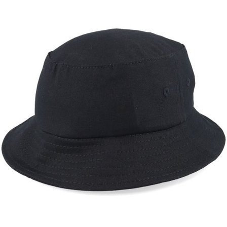 Flexfit - Svart bucket Hatt - Kids Black Bucket @ Hatstore