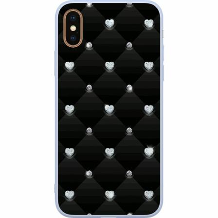 Apple Iphone X Premium Skal Bling Heart