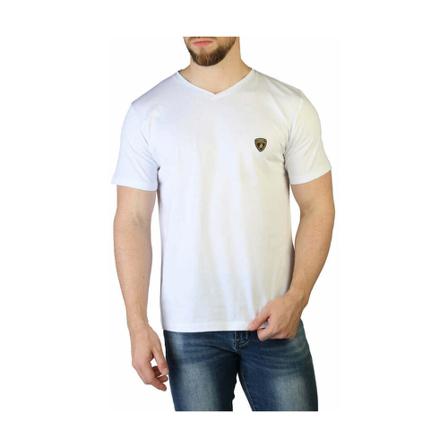 Automobili Lamborghini, T-shirt B3Xvb 7Ai Wit, Heren, Maat:M