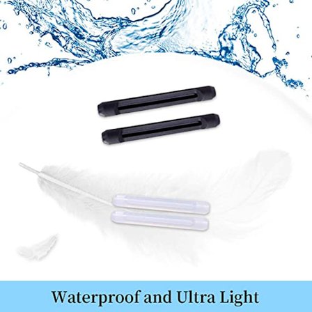 10 Par Silikon Anti-Halk Glasögonbågsöverdrag, Anti-Halk Bågsöverdrag