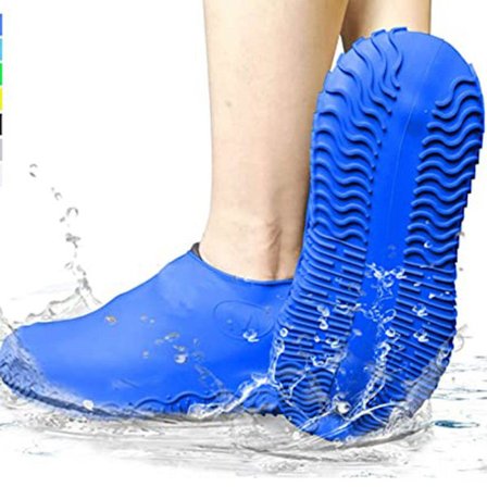 1-Par Skyddande Hållbara Skoöverdrag i Silikon