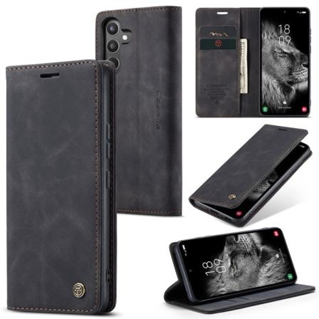 CaseMe Slim Pungetui Samsung Galaxy A34 Sort