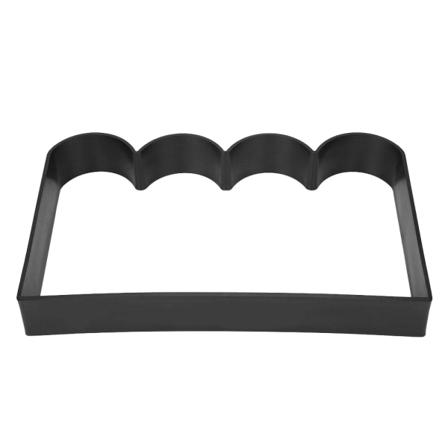 Golvbana Form Mould Återanvändbar DIY-beläggningsläggare för trädgårdsgräsmatta as show