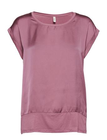 Sc-Thilde Blouses Short-sleeved Lyserød Soyaconcept