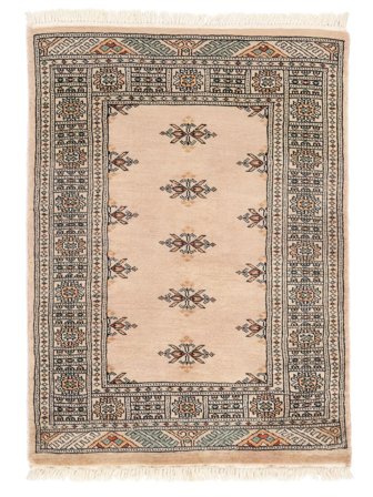 Pakistan Bokhara 3Ply Tæppe 78X107 Brun/Orange Uld, Pakistan Carpetvista