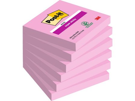 Post-it Notes Tropical 76x76 6/fp - Lyreco - Kontorsmaterial - Notes och Post-It - Notes - Extra sticky