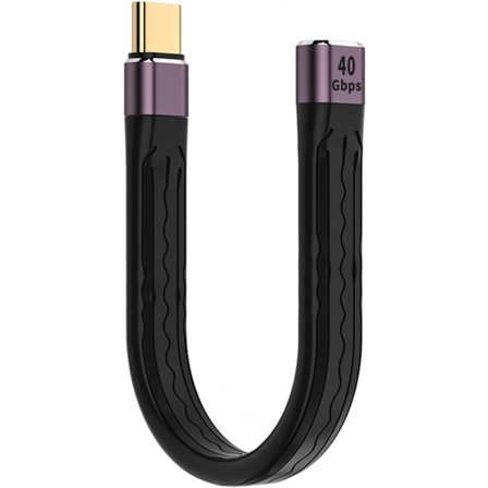 Diarypiece Type C-kabel USB-hona till Type-C-hane Snabbladdare Synkroniserings- Datakabel, 40 gbps för mobila PowerbankerTablet
