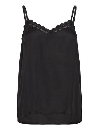 Lollys Laundry Vianell Top Sl Svart
