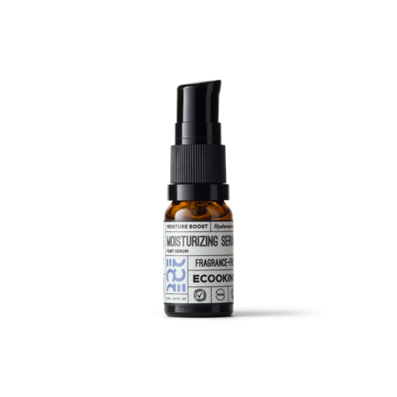 Ecooking Fugt Serum 10 ml - Hyaluronsyre Fugtboost, Reducer Fine Linjer, Fugtgivende og Udglattende