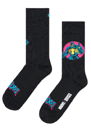 Happy Socks MARVEL Spider-Man Archenemy Sock Strumpor Unisex Svart 41-46