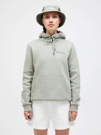 Peak Performance - Original Small Logo Hood Women