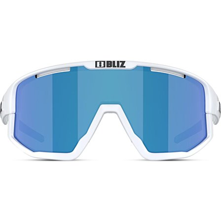 Occhiali da sole a fascia bianchi e blu | Bliz 0ZB7001 per uomini - Occhiali da sole sportivi