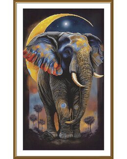 Stickpackung Bild Mächtiger Elefant - Nova Sloboda