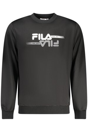 Fila Felpa Senza Zip Uomo Nero