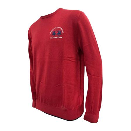 La Martina Sweatshirts & Hoodies , Rood , Heren , Maat: S