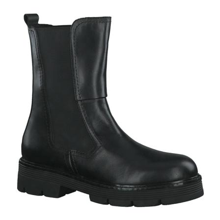 Marco Tozzi 3/4 Chelsea Skin Sort, Dame Chelsea boots, Størrelse: 40 EU