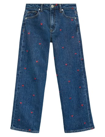 Vero Moda Girl | Vmtessa Hr Wide Emb Jeans Ra360 Girl | 152