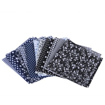 14 stk trykt bomullsstoff sy Quilt stoff DIY håndverk