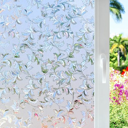 1 rulle (45 cm x 100 cm) Fönsterfilm för Sekretess på Glasfönster