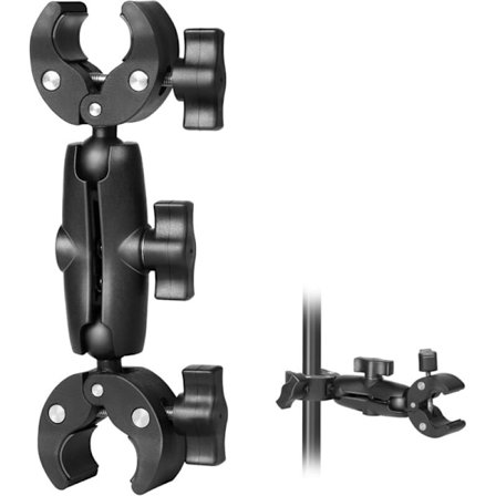 Dobbelt tang til kamera Super klemme støtte tang til lys tilodet appetizer