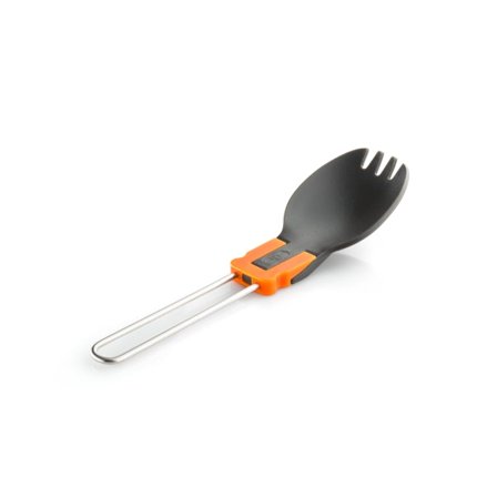 GSI Outdoors Folding Foon eating utensils Orange OneSize