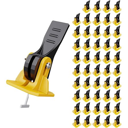 Flis Nivelleringssystem, 1,5mm Flis Nivelleringsstifter Med Utskiftbar Reserve Stålstift, Fliser Verktøysett For Steininstallasjon