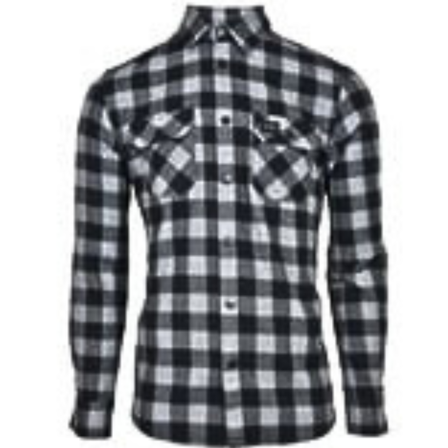 After Hunt Flanellskjorta Dark Grey/Black
