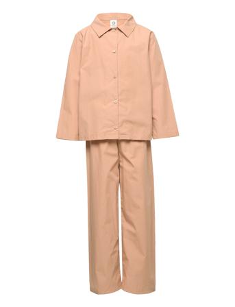 Woven Pyjamas Pink Müsli By Green Cotton