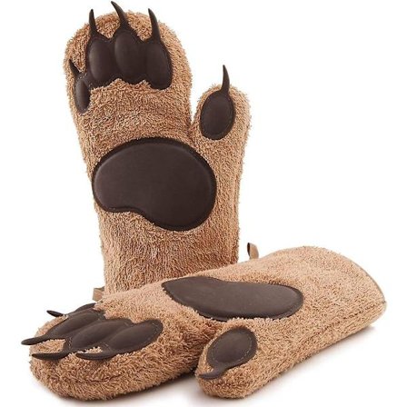 Bagehandsker, øjenfangere i ethvert køkken, ovnluffer