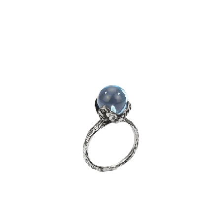 Bottega Boccadamo Ring Leaf Pearl Ringar Dam Silver 13