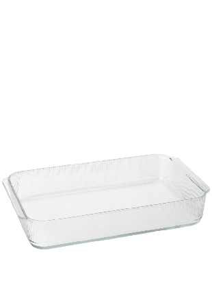 Stelton Pilastro Ugnsfast Fat L 40.8 cm Ugnsformar Transparant 40x24cm