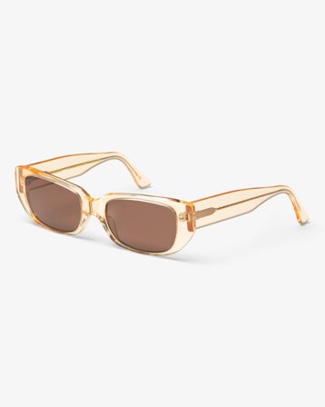 Sunglass 10 - Sunny Orange - Brown - One Size