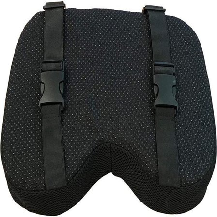 Romaskine Siddepude med Tilpasset Memoryskum, Vaskbart Betræk og Stropper - Erstatning for Romaskine Sæde