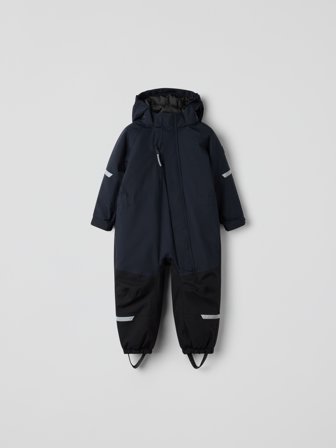Polarn O. Pyret - SNOWY waterproof padded overall - 122 - Childrenswear - blue