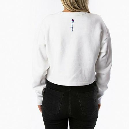 Champion, Bluza Champion Sweatshirt 112692 Ww 001 XS Biały, Kobieta, Rozmiar: L