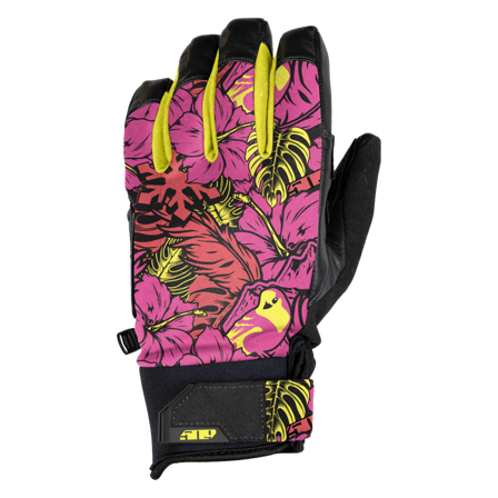 Guantes de Nieve 509 Freeride (2025) Rosa-Vis/Floral XL
