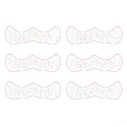 Tillfälliga fräknar tatueringar klistermärken för ansikte - 6 ark