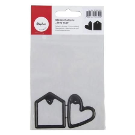 Kit Gabar. "syvä reuna" leikkaus): Tagit B, 3,9x4,3cm+3,8x4,6cm, tab.-LS 2kpl