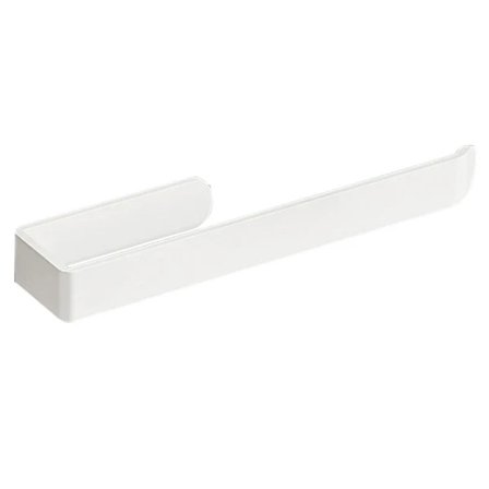 [CA]Vit Stil 28cm YOUMI Håndklædeholder Håndklædering Selvklæbende Håndklædestang til Badeværelse, Rustfrit Stål