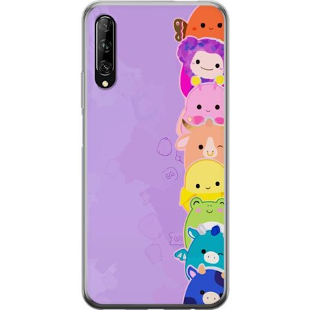 Yhteensopiva Puhelinkuori Huawei P smart Pro 2019 Tumma siluetti Jeesuksesta, jolla on orjantappurakruunu mustaa taustaa vasten, voimakkaassa kontrast