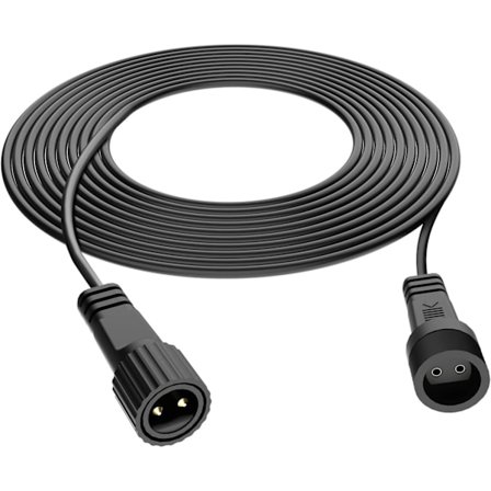 3M Forlængerkabel til G40 lyskæder, 2-benet vandtæt udendørs lyskæde Forlængerkabel til G40 Globe lys, Istap Julelys