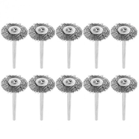 Trådborstar Stål Trådborste Polerhjul